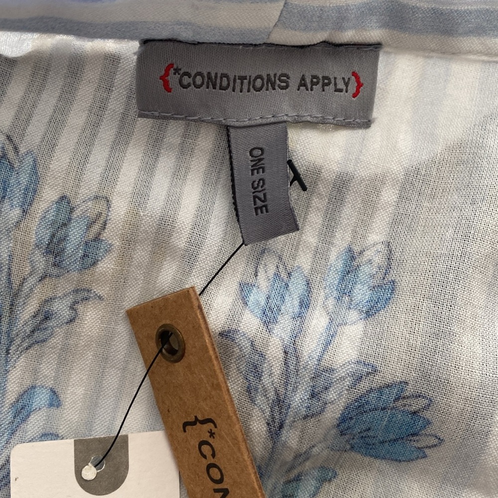 Anthropologie | Conditions Apply Kimono Style Open Front Jacket One-size - Picture 8 of 8